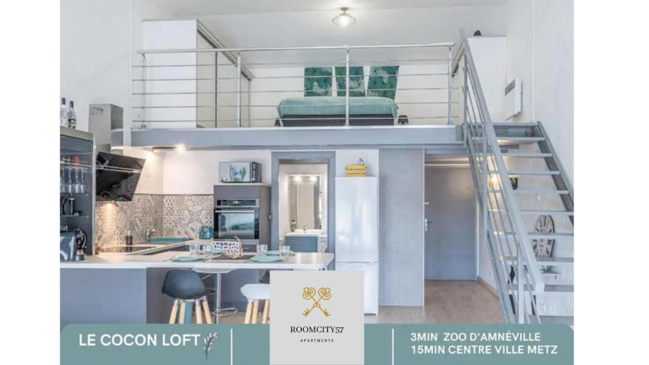 Appartamento Le Cocon Loft Metz Luxembourg Un-Sejour-A-Part Amnéville Esterno foto